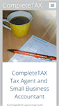 Mobile Screenshot of completetax.com.au