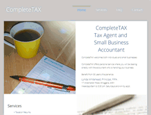 Tablet Screenshot of completetax.com.au